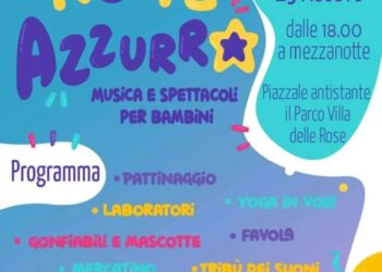 Notte Azzurra a Lanciano il 19 agosto, divertimento per grandi e piccini