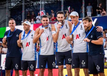 Nations Cup, argento per l’Italia con Nicolai-Cottafava e Carambula-Rossi