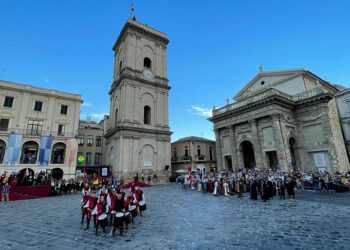 Passato il temporale, dopo tre anni, piazza Plebiscito accoglie nuovamente il Mastrogiurato