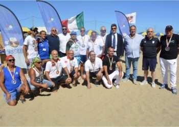 Beach bocce: a Vasto vincono Scaranto e Piastrello in coppia e Temporali nel singolo