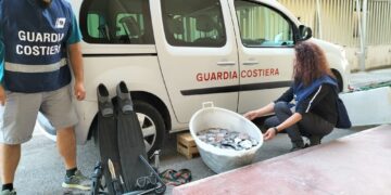 Dalla Campania per depredare le coste abruzzesi, multati due pescatori di frodo