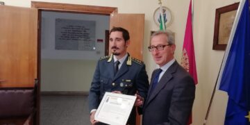 Il saluto al capitano Spada: «fiero del lavoro svolto e della sinergia tra Forze dell’Ordine»