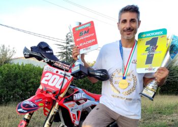 Daniele Di Cicco conquista il titolo italiano Supermoto S5