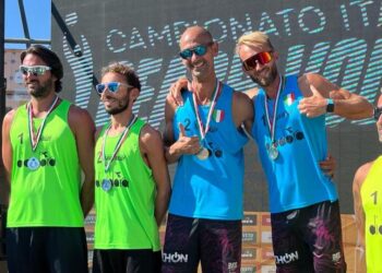 Beach volley, Massimo Di Risio e Carmine Fontana vincono lo scudetto Master 40
