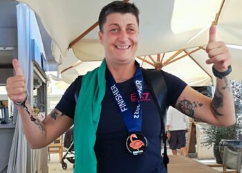 Ilenia Colanero inarrestabile, 2 km a nuoto nell’Ironman a Cervia