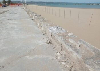 Ripartono i lavori sul lungomare, De Nicolis: «Opera che realizzerà la nuova cartolina di San Salvo Marina»