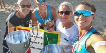 De Marinis e Marcovecchio in festa per il titolo italiano di Menegatti e Gottardi