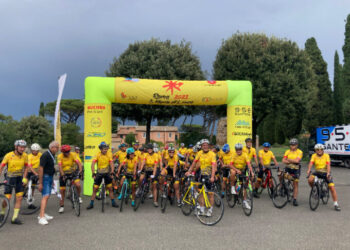 Fa tappa a Fossacesia la pedalata cicloturistica verso Santa Maria di Leuca