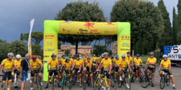 Fa tappa a Fossacesia la pedalata cicloturistica verso Santa Maria di Leuca