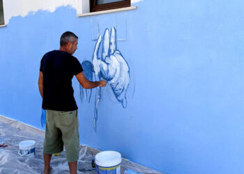 Un murale per celebrare i 45 anni dell’Avis di San Salvo