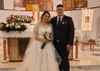 Paolo De Rosa e Giovanna Ranieri oggi sposi