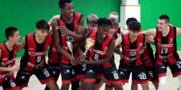 L’Unibasket Lanciano trionfa alla European Youth Basketball League