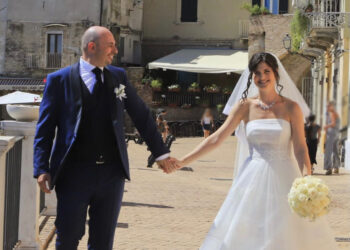 Alice Valentini e Marco Laveni oggi sposi