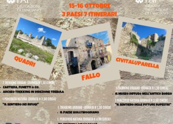 Con il Fai Lanciano alla scoperta dei borghi di Quadri, Fallo e Civitaluparella