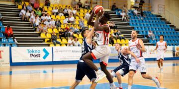 L’Unibasket è un cantiere aperto: L’Aquila vince la prima 67 a 48