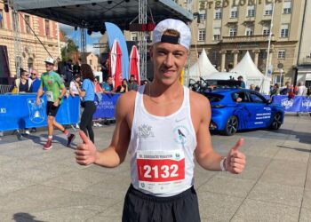 Francesco D’Agostino alla mezza maratona di Zagabria: è 8° assoluto, 1° degli italiani