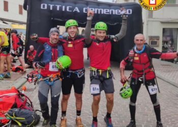 Dolomiti Rescue Race, ottima prova del team del Soccorso alpino abruzzese