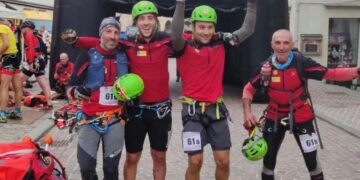 Dolomiti Rescue Race, ottima prova del team del Soccorso alpino abruzzese