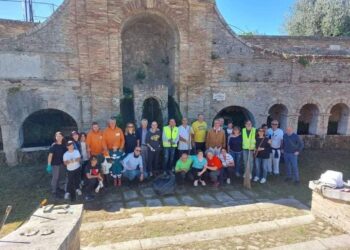 Rotary e Lions Club tornano a far splendere la Fonte Grande di Civitanova