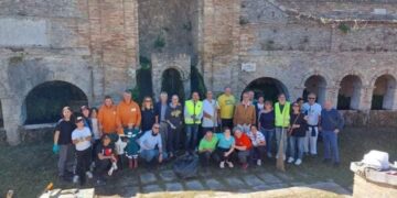 Rotary e Lions Club tornano a far splendere la Fonte Grande di Civitanova