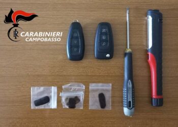 Auto rubata a Vasto recuperata dopo inseguimento, arrestato 25enne cerignolano