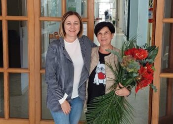 Luciana Caracciolo va in pensione. Auguri!