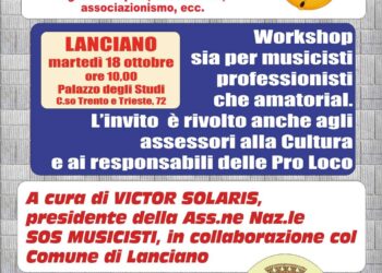Burocrazia e lavoro al centro dell’incontro organizzato da Sos Musicisti
