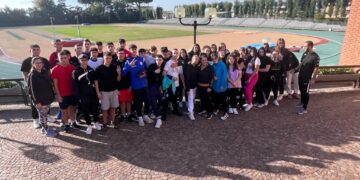 Tra sport e storia: stage dell’Ite sportivo di San Salvo a Formia