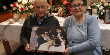 Settant’anni di vita insieme: è festa a Miracoli per Umberto Marchioli e Rosa Tiberio