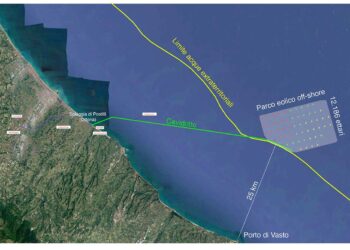 Eolico off-shore: generatori da 236 metri di diametro, la distanza per ridurre al minimo l’impatto visivo