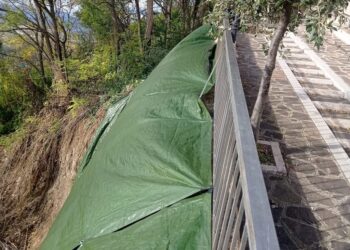 Monteodorisio, frana tenuta sotto osservazione in attesa di avviare gli interventi urgenti