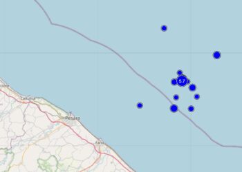 Scosse di terremoto al largo della costa marchigiana avvertite anche in Abruzzo