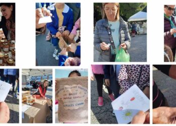 I bambini della Ritucci Chinni “messaggeri di gentilezza” al mercato