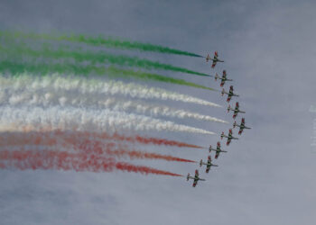 Centenario dell’Aeronautica Militare, il 28 maggio Frecce Tricolori a L’Aquila