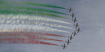 Centenario dell’Aeronautica Militare, il 28 maggio Frecce Tricolori a L’Aquila