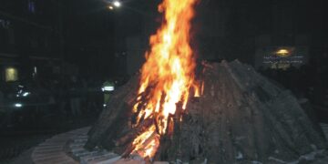Una notte tra passato e presente: a San Salvo torna ad accendersi il Fuoco di San Tommaso