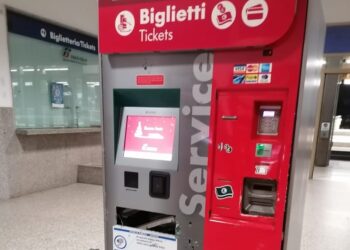 Stazione Vasto-San Salvo, forzata la biglietteria automatica