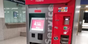 Stazione Vasto-San Salvo, forzata la biglietteria automatica