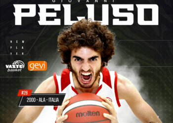 Vasto Basket, torna Giovanni Peluso: subito in campo nella sfida con la Teate Basket