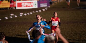 L’abruzzese Gaia Sabbatini oro agli Europei di cross con la staffetta mista