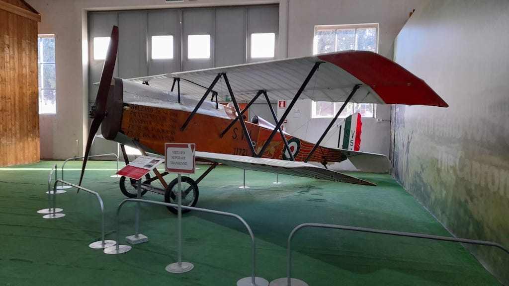 Lo SVA del professor Angelucci donato al museo aeronautico