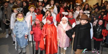 A Villa Santa Maria i bambini rievocano le tentazioni di Sant’Antonio Abate