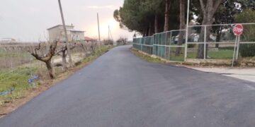 In via Torre Sinello migliorata la viabilità, la soddisfazione degli operatori della Casa Lavoro