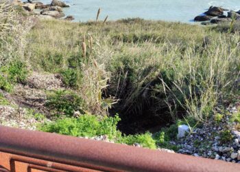 Via Verde, preoccupante smottamento tra Casarza e San Nicola