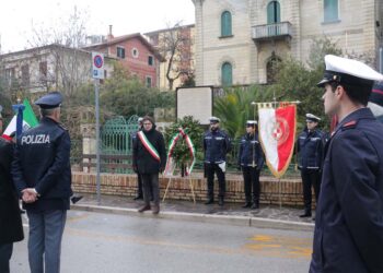 Vasto, la commemorazione al cippo del campo di Istonio Marina