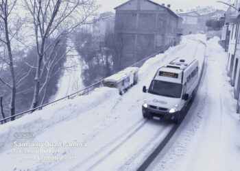 Nuove nevicate nell’entroterra, lezioni sospese a Castiglione Messer Marino
