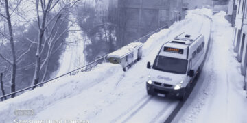 Nuove nevicate nell’entroterra, lezioni sospese a Castiglione Messer Marino