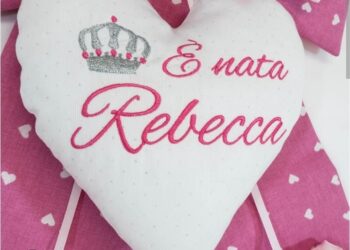 Fiocco rosa in casa Menna, è nata Rebecca!