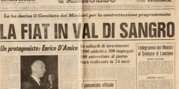 Sevel, la lettera del 1973 dal ministro Gaspari al sindaco D’Amico: «Sono lieto darti tanto attesa notizia»