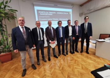 Trasporto intermodale sulla dorsale adriatica, Sangritana e Honda Italia insieme verso il porto di Trieste